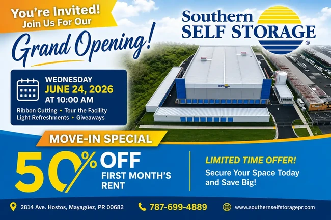 Grand Opening of Southern Self Storage Mayaguez 